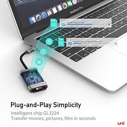 Kartenleser USB C auf SD/MicroSD für Datenübertragung
