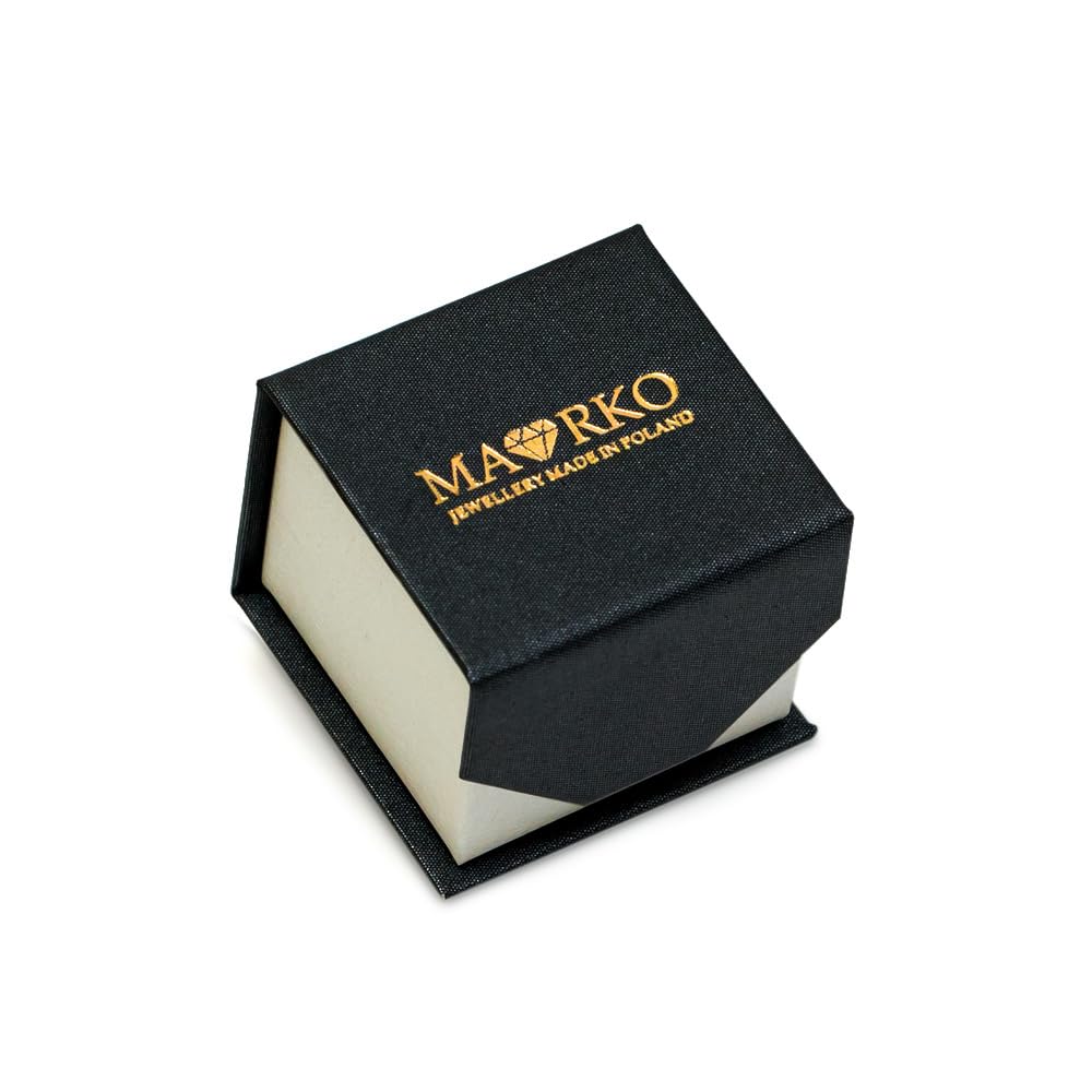 MARKO Ohrstecker aus 14K Echtgold 585 – Kugel Ohrringe Damen – Glänzender Gold Ohrschmuck in Größen von 3mm bis 8mm – Zeitloser Schmuck für Frauen & Mädchen