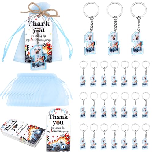 Image of Party Favors Theme Baby-Shower Keychain Set