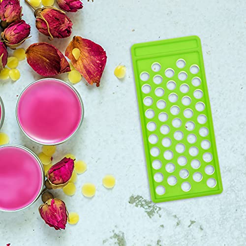 Beaupretty 3Pcs Balm Pouring Girls Natural Small For Containers Green Holes Gift Portable Spatula Us