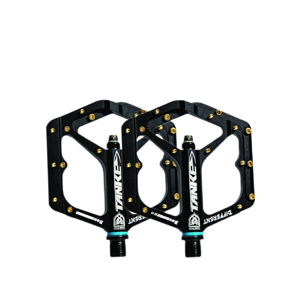 wanhaoaony Bike Pedals Pedals MTB Aluminum Alloy Non-slip Bicycle Pedal Bicycle Pedal Bicycle Pedal Mtb Pedals (Color : Black)