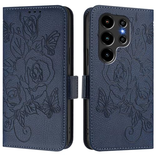 �X�}�z�P�[�X �Ή��@�� for Blackview Wave 10 �X�}�z�P�[�X�y�J�[�h�z���_�[�E�E�H���b�g�E�}�O�l�b�g�o�b�N���E�t���b�v�E�X�^���h�@�\�t���zBlue