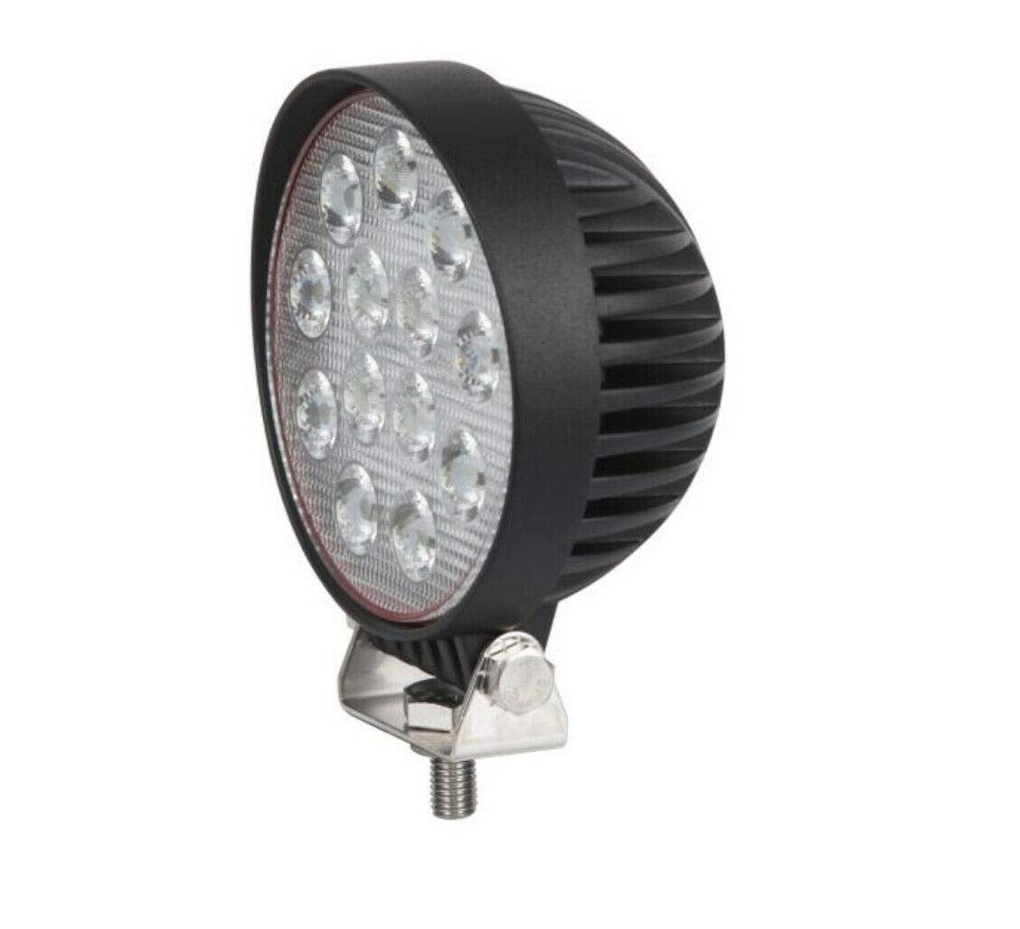 flexzon 8 x 45 W PRO Runde LED-Arbeitsleuchten, Flutlicht, Bagger, Traktor, Bagger