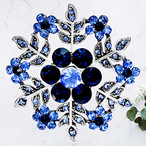 Épingle éblouissante en cristal fleur le cadeau idéal pour Noël - 4
