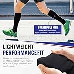 American Hospital Supply – Knee High Compression Socks – 15–20 mmHg, Black, X-Large – Lightweight Medical Stockings – Pack of 3 Pairs - Image 5