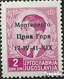 4 Prophila Collection Italien - BES. Montenegro 4 1941 Aufdruckausgabe (Briefmarken für Sammler)
