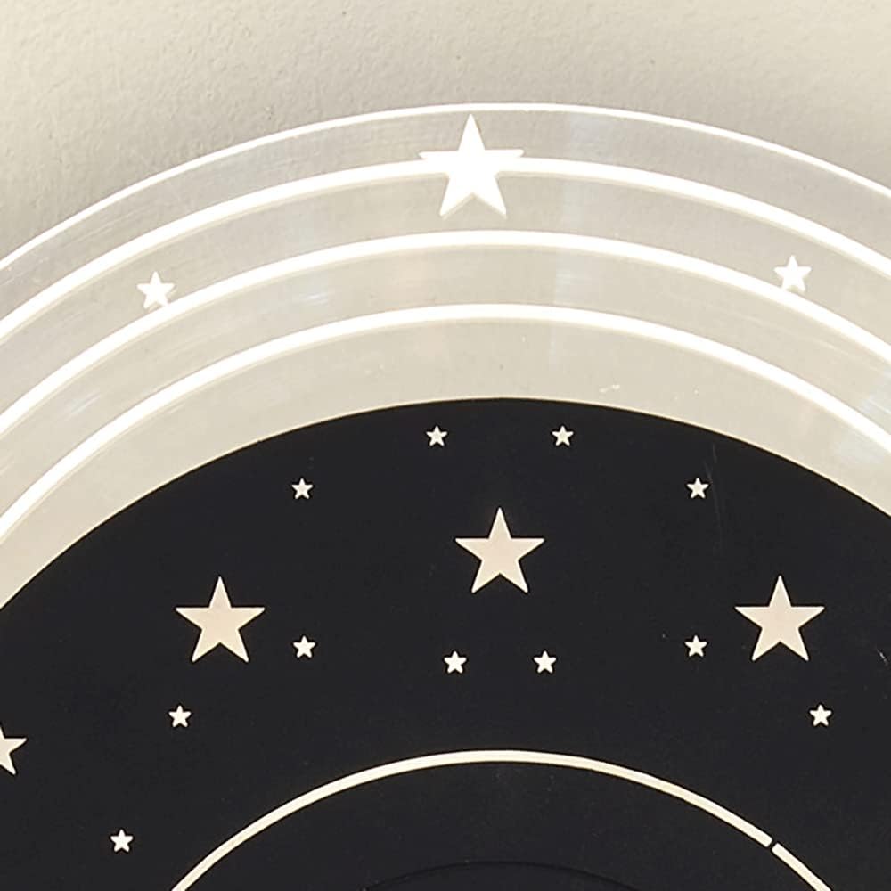 Applique Murale Led Moderne, Applique Murale Ronde En Métal Avec Abat-Jour En Acrylique, Appliques Murales D'Éclairage Décoratif D'Astronaute Pour Chambre D'Enfant, Appliques Murales De Chambr