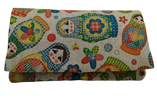 Plan B, Pitillera Tabaco de Liar, Yolo Matrioska, 16 x 8,5 cm, 50 g, con Bolsa Interior Goma Eva, Beig Estampada