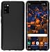Produktbild mumbi Hülle kompatibel mit Samsung Galaxy A41 Handy Case Handyhülle, schwarz, Black