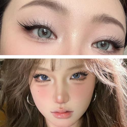 Image of MAYCREATE 80Pcs False Eyelashes Combo Pack, Self-Adhesive Lash Cluster Lashes 10-13mm, Puppy Eye & Wispy Cat Eye Styles, Lightweight Synthetic Lashes Lash Kit with Tweezers