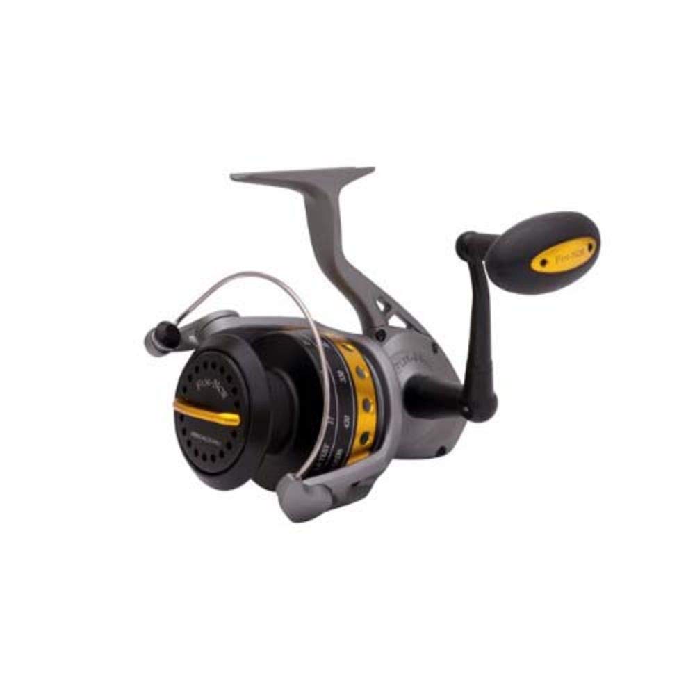 Fin-Nor LT60 Lethal kołowrotek spinningowy, 240 jardów, pojemność 15 funtów mono linka, maksymalny opór 13,6 kg, szare i czarne wykończenie