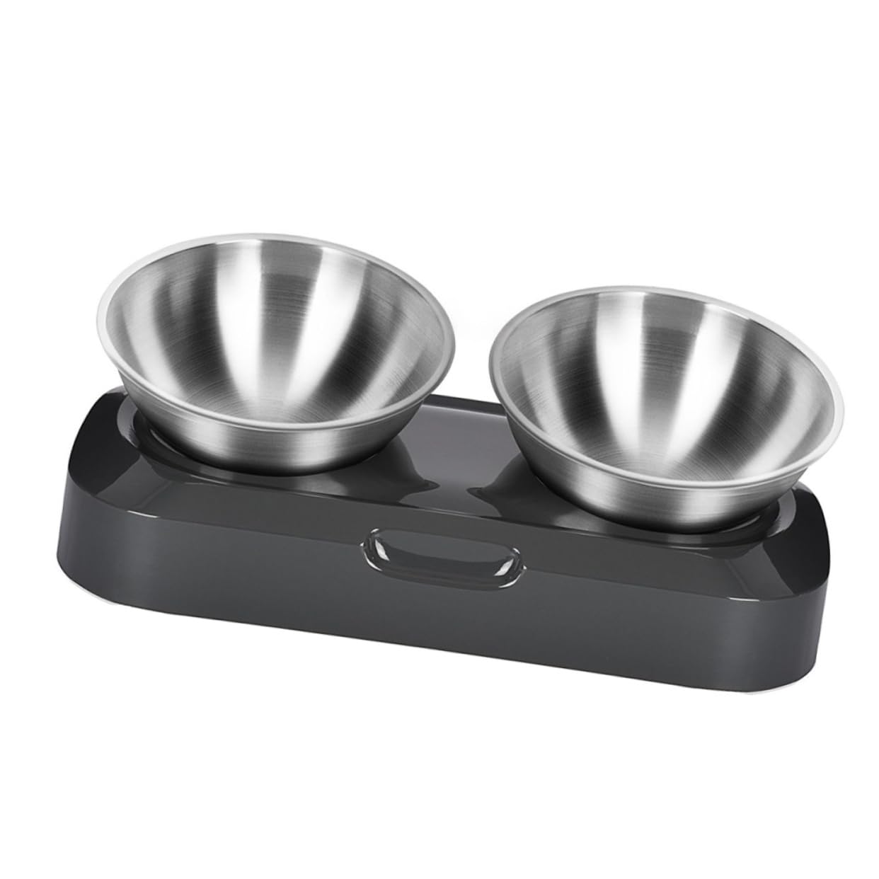 Mikikit 1pc Cat Food Bowl Slant Pet Feeder for Comfortable Feeding Durable Pet Bowl with Easy Clean Design for Cats