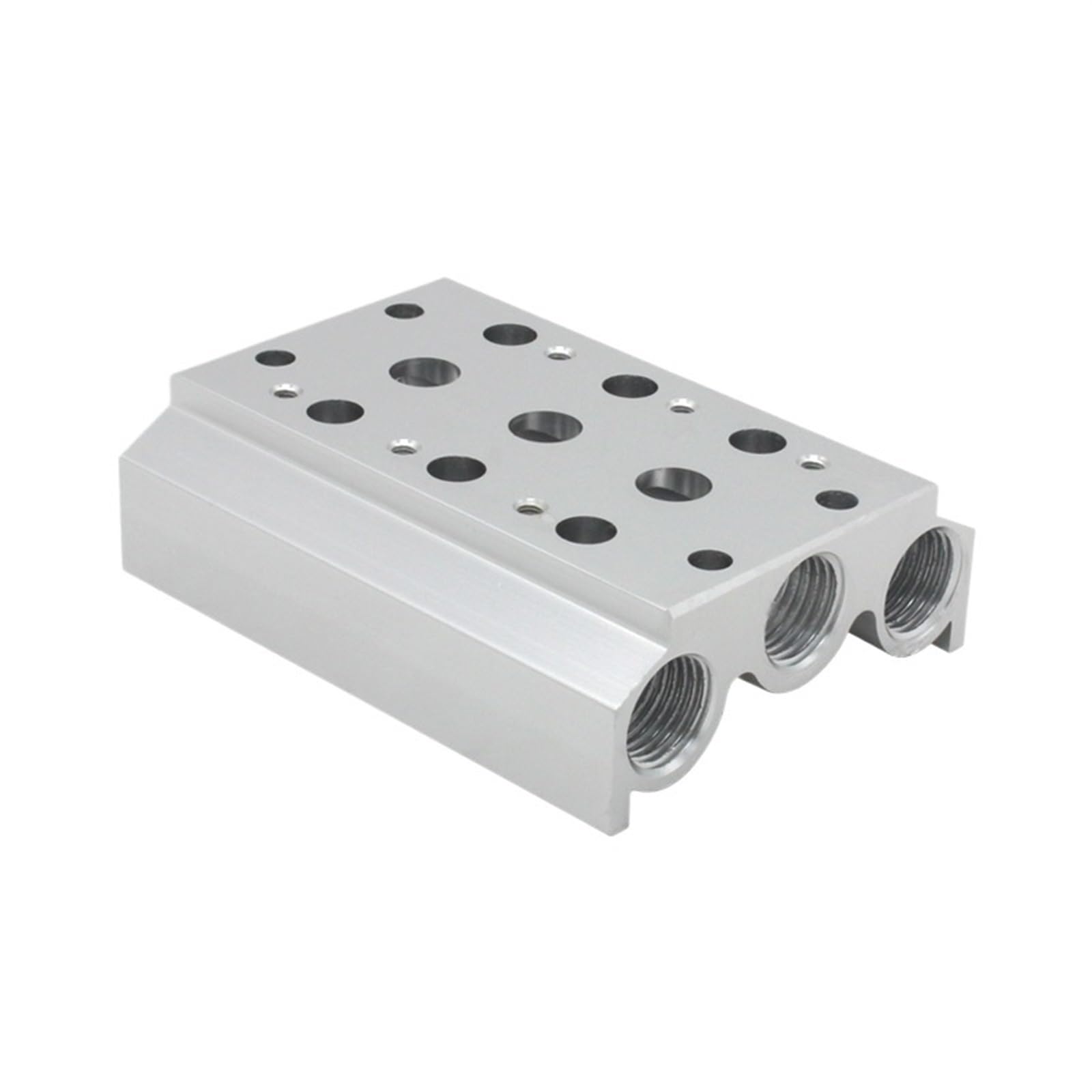 Base colector de válvulas 4V100M 13F para sistemas de escape de aire de automatización