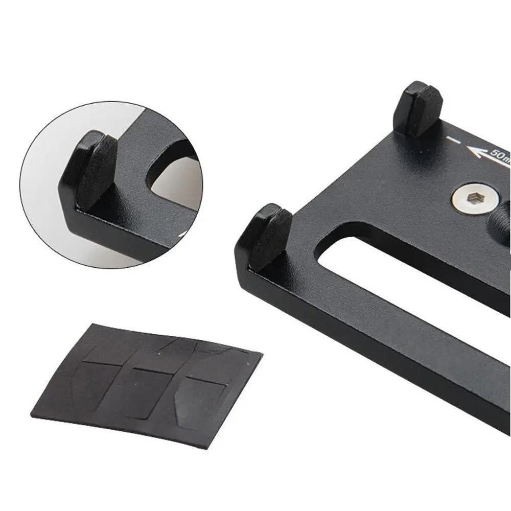 Staffa Di Montaggio Universale Per Telefono Da Bicicletta In Alluminio Per Bici Manubrio Per Moto Per Smartphone 3.5-6.2 Pollici(NERO)