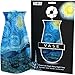 MODGY Collapsible & Expandable Plastic Vase Vincent Van Gogh Starry Night-Durable, Safe, NOT Glass, Great for Parties, Pools, Patios, Weddings & Any Celebration