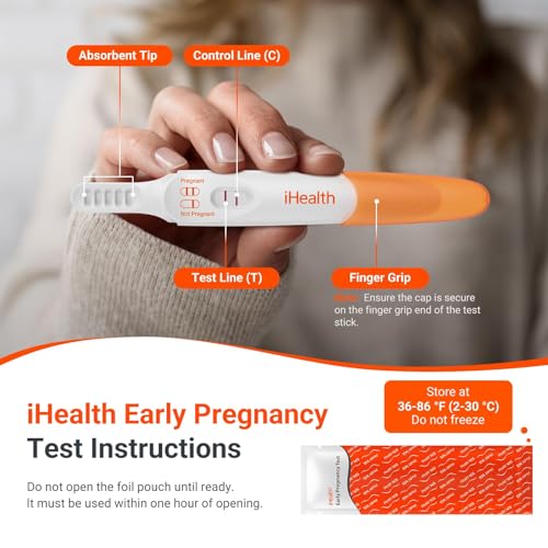 iHealth Pregnancy Test Strips Bulk, 3 Sticks + 10 Strips with Urine Cups - image 9