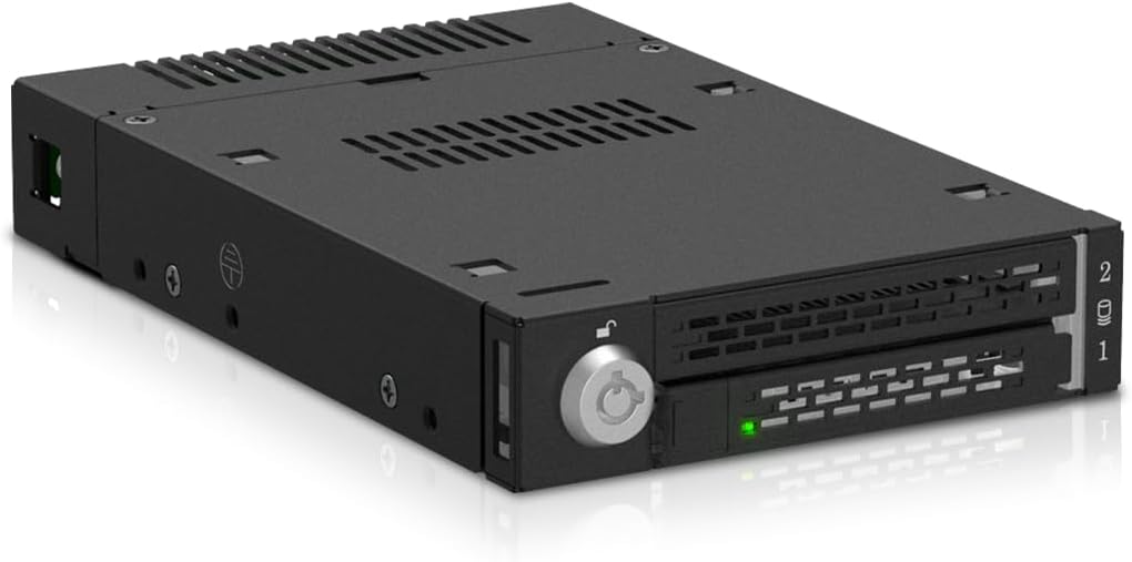 Icy Dock ToughArmor 3.25" M.2 NVMe SSD PCIe 4.0 Mobile Rack Enclosure