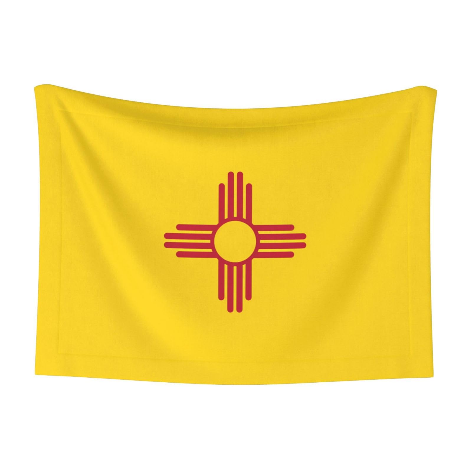 WZYCWB Flag of New Mexico Small Pet Blanket - Multiple, Dog Kennel mat, cat Basket Lining, Foldable and Portable