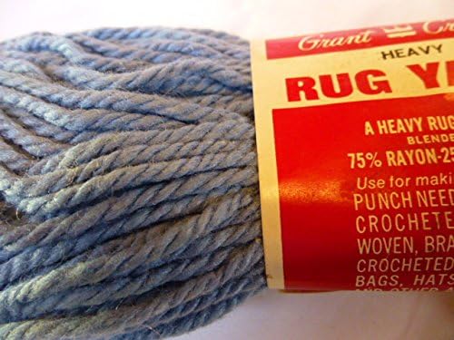 Medium Blue Grant Crest Heavy Rug Yarn Medium Blue #17905