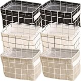 Petits paniers de rangement : vous pouvez aussi les utiliser pour ranger les jouets de vos enfants et garder votre maison bien rangée. paniers en tissu pour le rangement