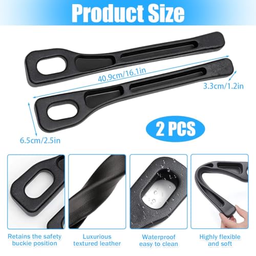 2 Stück Autositz Lückenfüller, Aufbewahrungsbox für Autositze, Autositz Gap Organizer Storage, Car Seat Gap Filler Organizer, Universale Sitzlücken Stopper Organizer Verhinderung für PKW SUV LKW