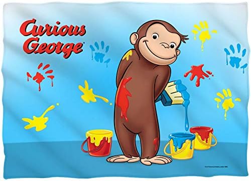 Universal Studios Paint - Curious George - Pillow Case
