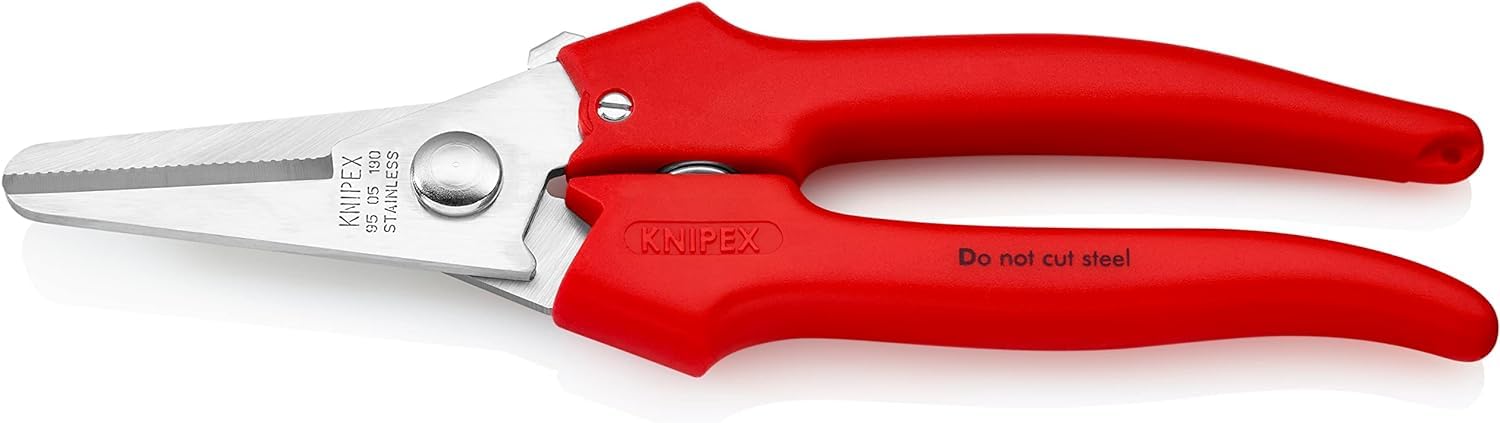 KNIPEX Cesoia combinata rivestiti in resina termoplastica 190 mm, 95 05 190