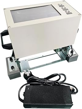 Portable Plug-in Electric Metal Engraving Machine, High Speed Dot Peen Marking Machine, with Digital Control, Touch Screen, CNC Machine for Metal, Vehicle Parts, Nameplate Marking