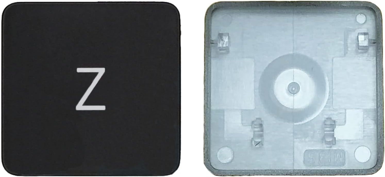 Individual Key Cap with Hinge Replacement for (M1 M2) MacBook Pro A2141 A2251 A2289 A2338 A2442 A2485,Replace for MacBook Air A2179 A2337 A2681 Keyboard Keycap (Z Key)