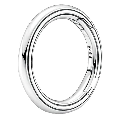 Rose Me Styling Purple Hear.t & Round Connector Charm 925 Sterling Silver Bead Bracelet Diy (799671C00)