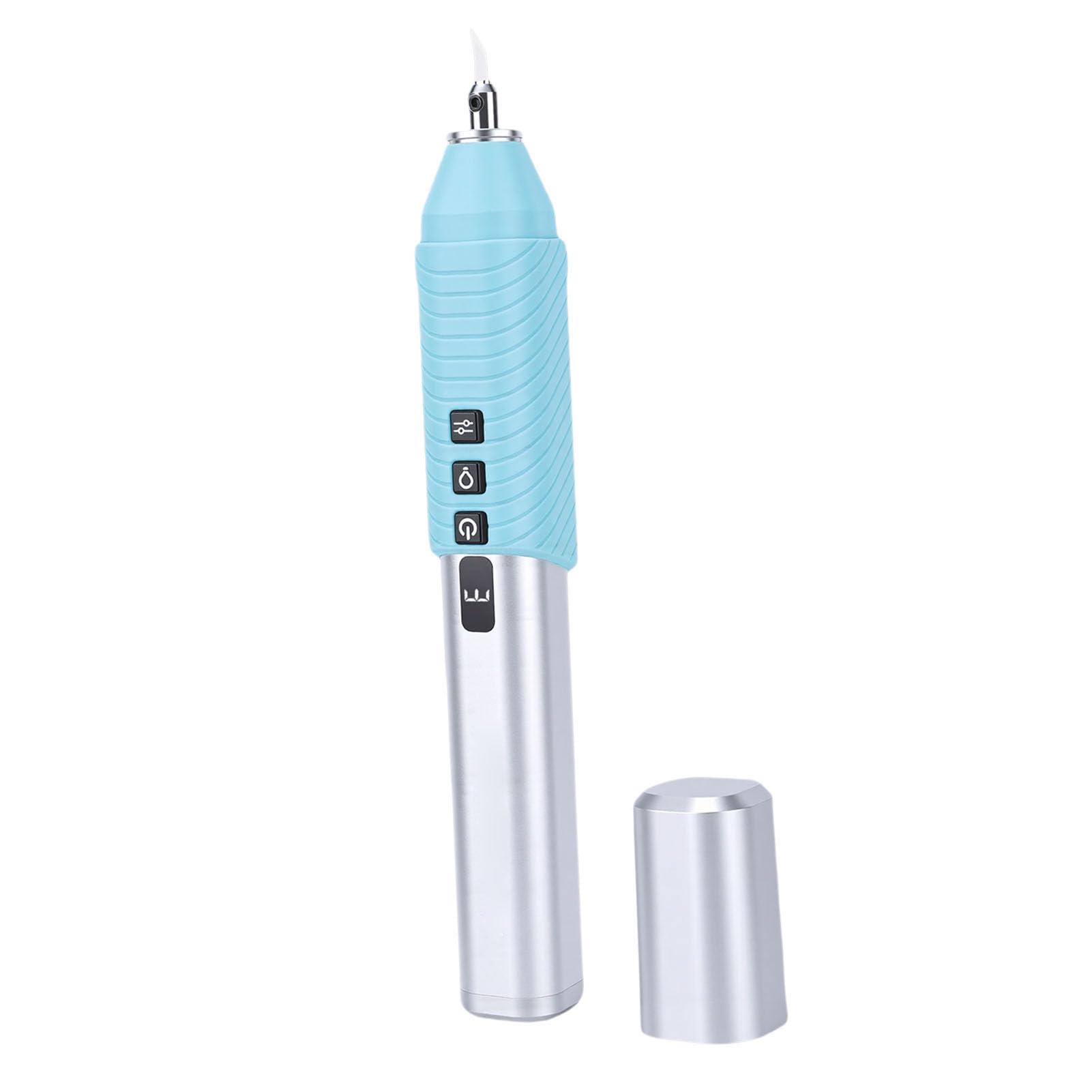 FTVOGUE Taglierina Ad Ultrasuoni Compatta Utensile da Taglio 40KHz per Appassionati di Fai da Te, Batteria da 3200 MAh, Luce LED per Stampa 3D Taglio di Modelli Artistici