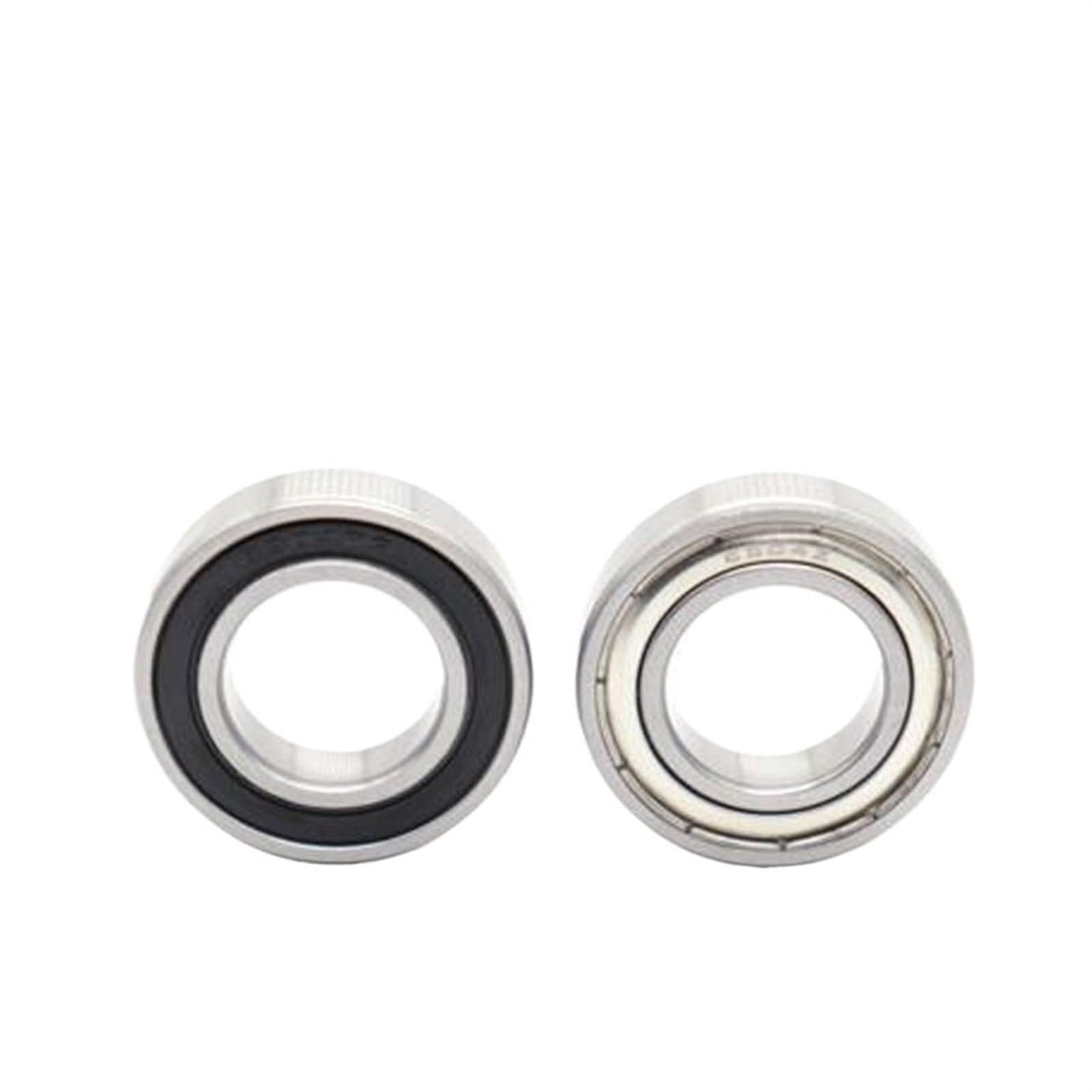 Bearing, 2PCS 6204ZZ 6204-2RS 6204 2RS 20x47x14mm Mini Ball Bearing Miniature Deep Groove Wear Resistance(6204ZZ)