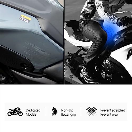 Protection de réservoir pour Ducati Monster 797 821 1200 autocollant genoux noir