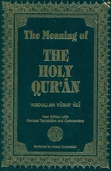 Hardcover The Meaning of the Holy Qur'an (English and Arabic Edition) Book