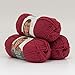 Bulk Buy: Lion Brand Fun Fur Yarn (3-Pack) Red 320-113
