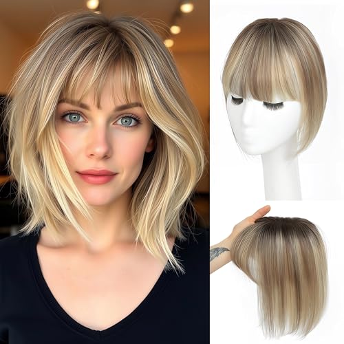 GULALUUK Hair Toppers for Women Swiss Base 3x9