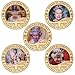Queen Elizabeth II Gold Bill Coins, Gold 100 Bill UK Royal Family Gifts