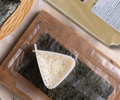 Triangle Sushi Samgak Gimbap Onigiri Seetang 100g 100 Blätter | Perfekt für Lunchboxen | Vielfalt an Füllungen möglich | Knuspriger Genuss bis zum letzten Bissen | Einfach zu verwenden