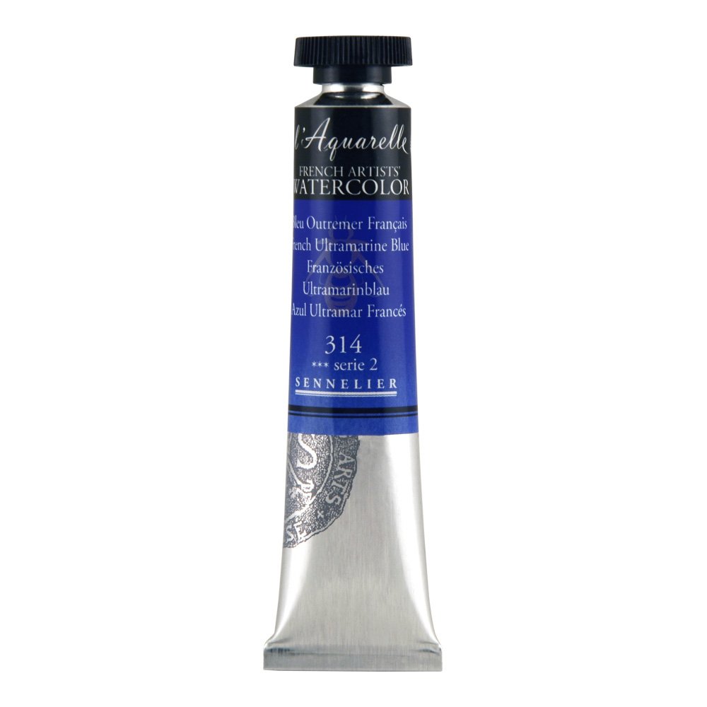 Sennelier Beige Watercolour 21Ml Tube S2 - French Ultramarine Blue (314)