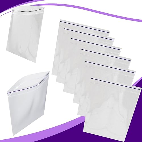 Miniatura 7 de Bolsas de plástico transparente con cierre de cremallera, bolsas resellables de 4 x 5 pulgadas, bolsas transparentes con cierre de cremallera de 2