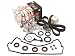 Evergreen TBK235VC Fits Toyota Corolla Celica 1.8L 7AFE Timing Belt Kit Valve Cover Gasket GMB Water Pump