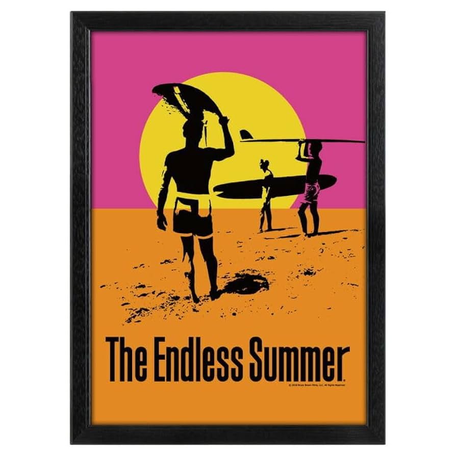 Endless Summer エンドレスサマーII 映画ポスター　フレーム付き Endless Summer エンドレスサマーII 映画ポスターフレーム付き