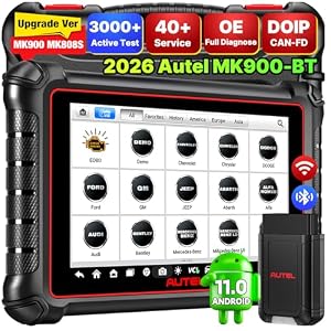Autel Scanner MaxiCOM MK900BT, 2026 MK900-...