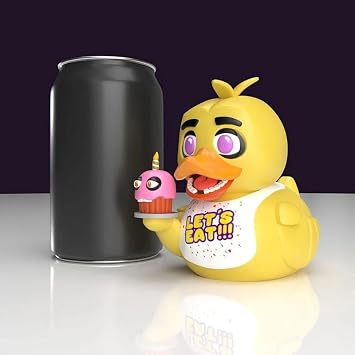 TUBBZ Boxed Edition: Five Nights at Freddy's - Chica Cosplaying Rubber Duck Vinil Figür