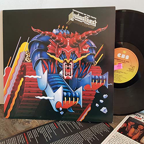 JUDAS PRIEST defenders of the faith. VINYL 12" LP. CBS23513