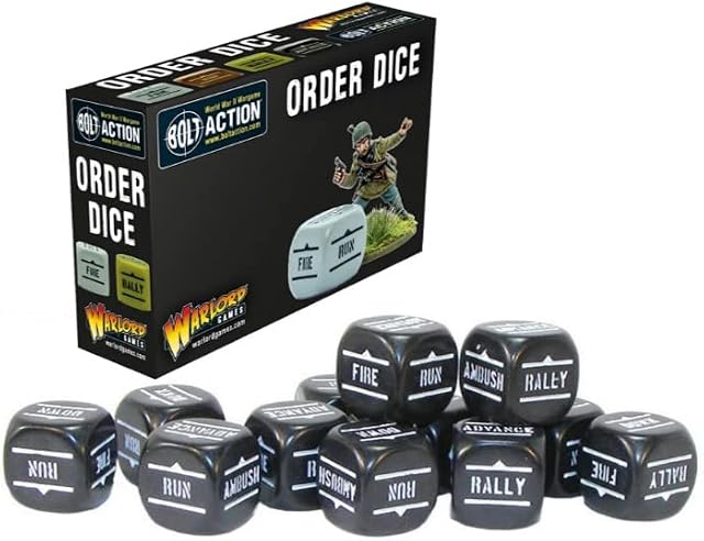 Black Order Dice for Bolt Action
