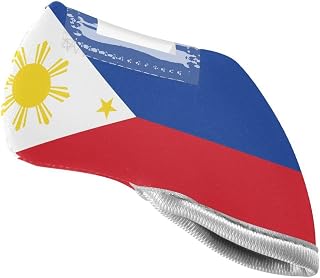 Philippines Flag Filipino Philippine National Golf Club Iron Head Covers Premium Iron Headcover for Most Blade Putters