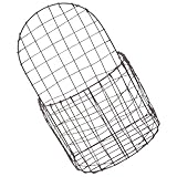 Moderner Wand-Pflanzkorb – Eisen-Pflanzgefäß mit Einsatz, stilvolle Metall-Aufbewahrung für Innen- und Außenbereich, perfekt für Haus und Garten