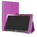 Produktbild LiuShan TrekStor SurfTab Twin 11.6 hülle, Folding PU Leder Tasche Hülle Case mit Ständer für TrekStor SurfTab Twin 11.6 Tablet,Violett