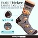 Moonlight Makers Funny Socks with Sayings - Call Me Old Fashioned - Funny Gifts for Men & Women, Novelty Socks, Fun & Crazy Humor, Gag Gifts Ideas for Birthday & Christmas, Silly Crew Graphics, Unisex